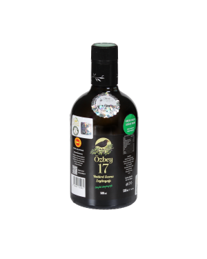 Ödüllü Zeytinyağı – Erken Hasat, Soğuk Sıkım – Natürel Sızma Geyikli Zeytinyağı - 500 ml Cam Şişe